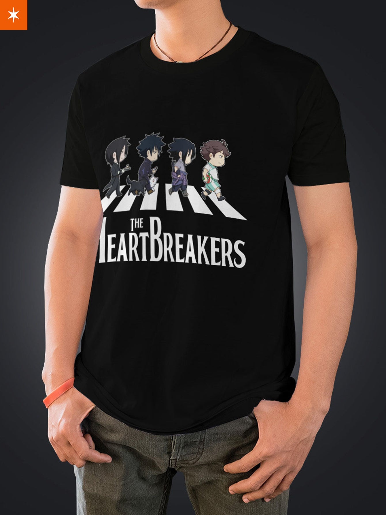 Fandomaniax - The Heartbreakers Crossover Unisex T-Shirt