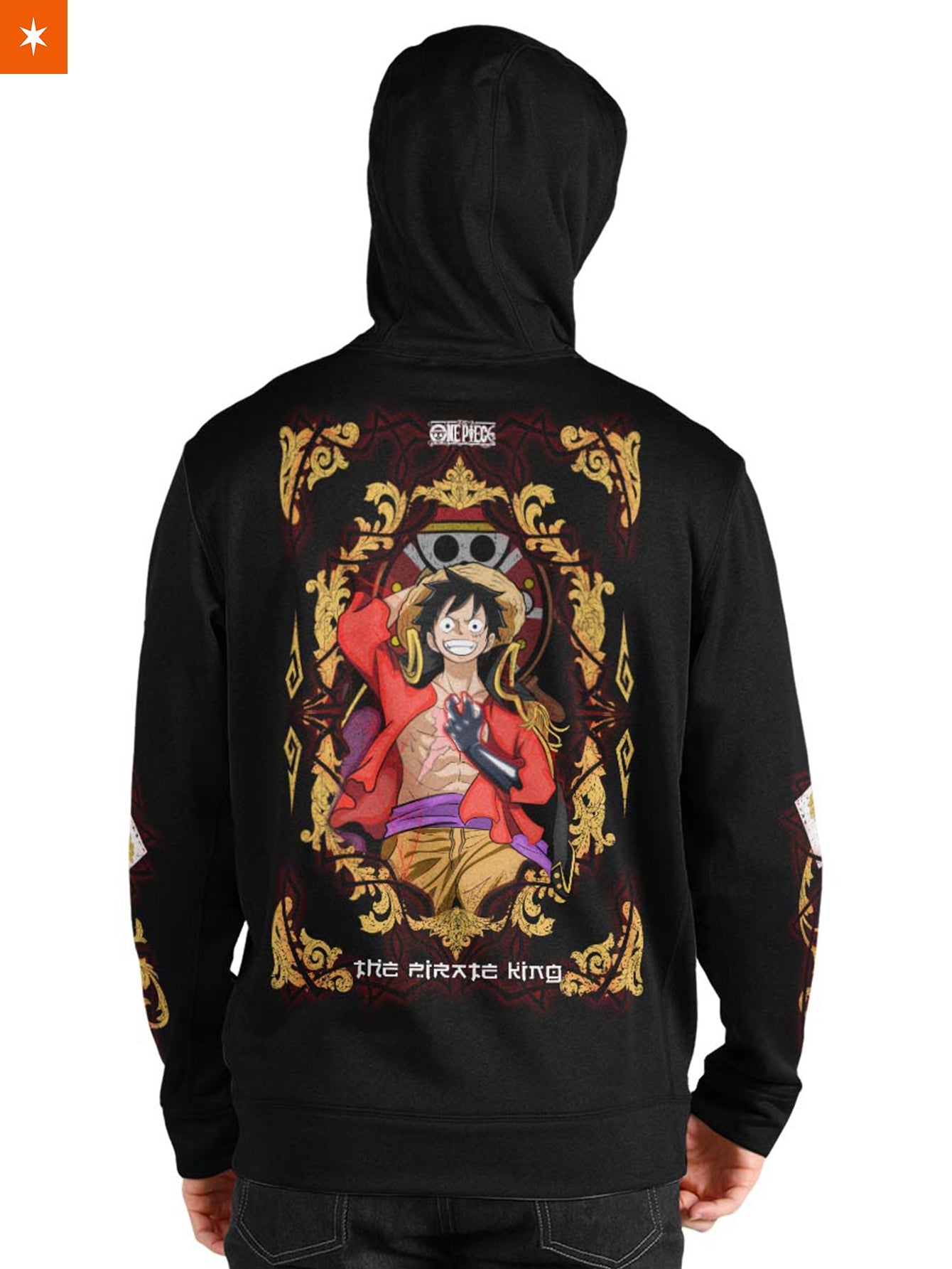 Fandomaniax - The Pirate King Unisex Pullover Hoodie