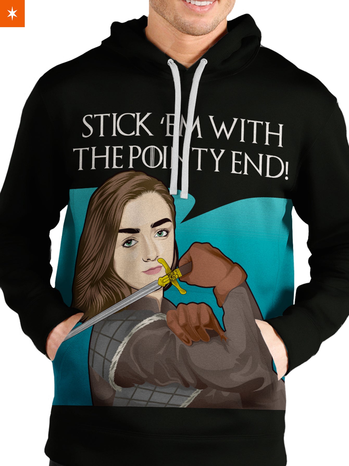 Fandomaniax - The Pointy End Unisex Pullover Hoodie