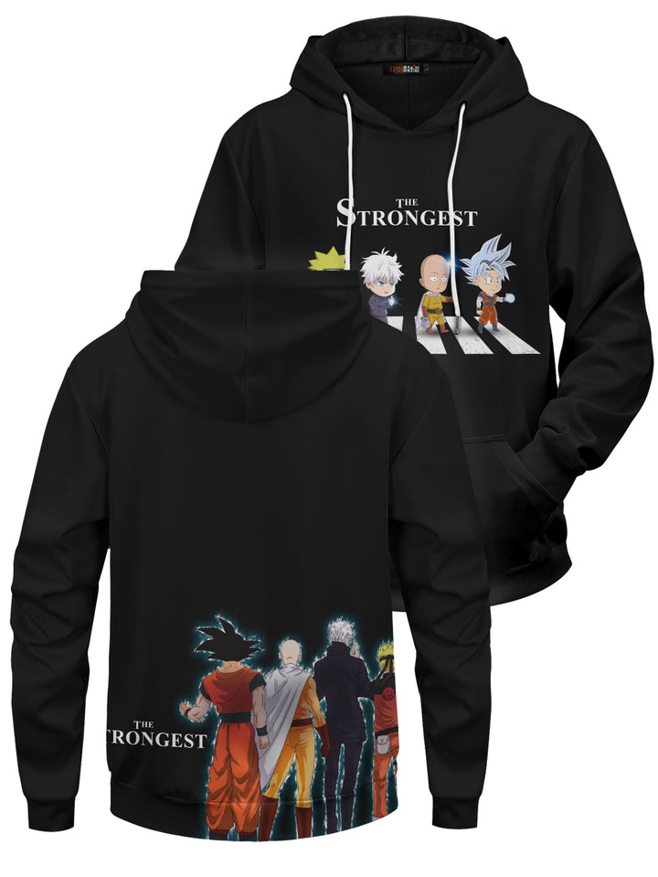 Fandomaniax - The Strongest Crossover Unisex Pullover Hoodie