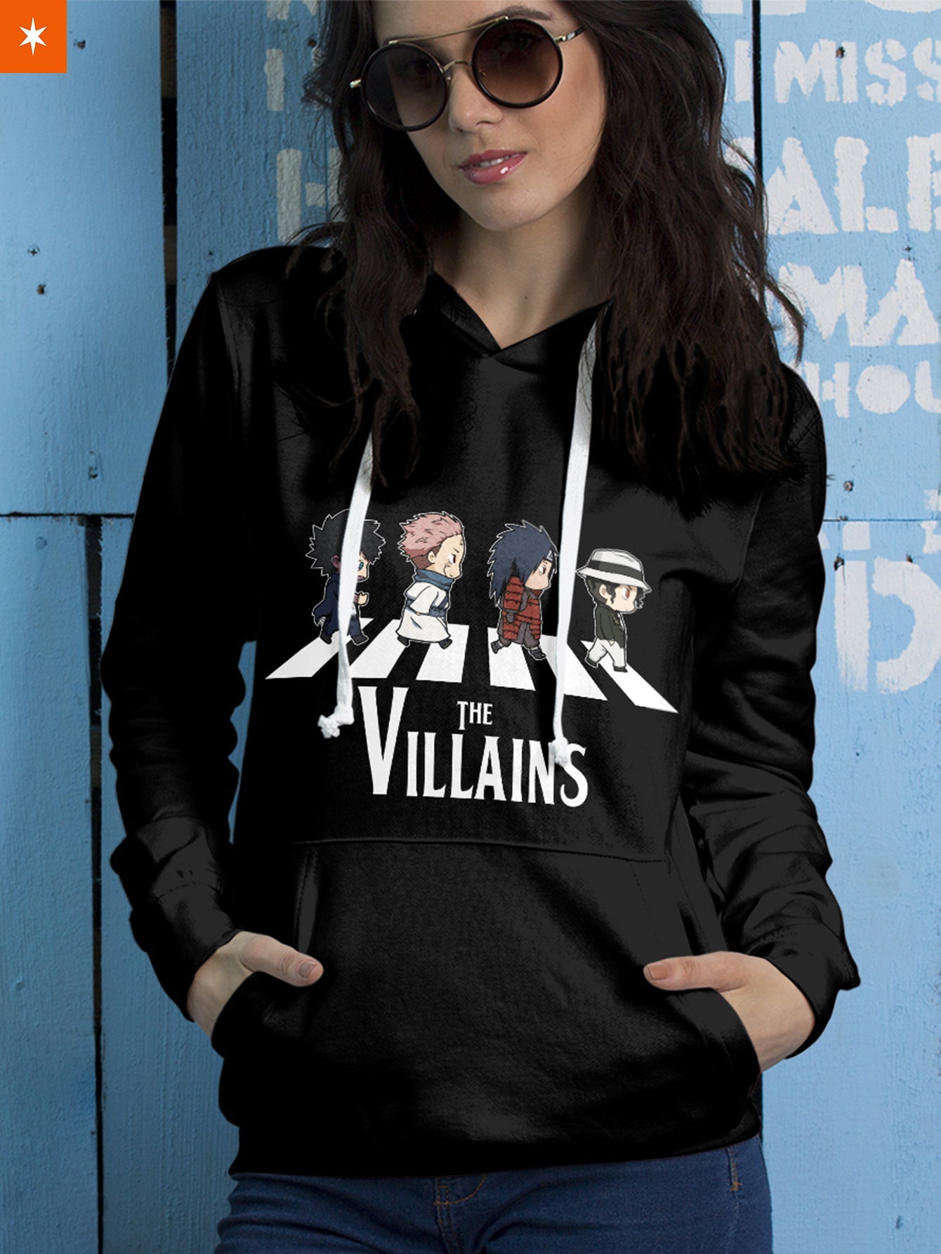 Fandomaniax - The Villains Crossover Unisex Pullover Hoodie