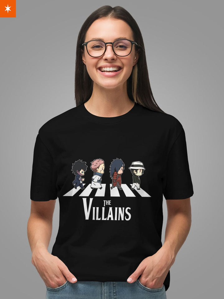 Fandomaniax - The Villains Crossover Unisex T-Shirt