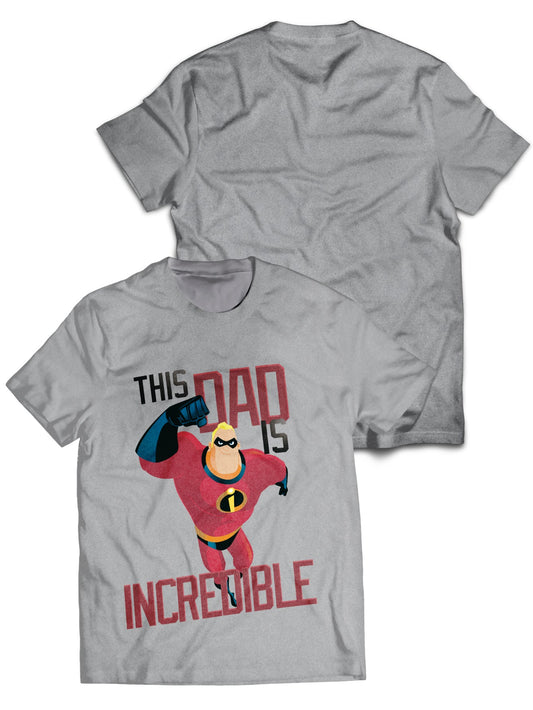 Fandomaniax - This Dad is Incredible Unisex T-Shirt