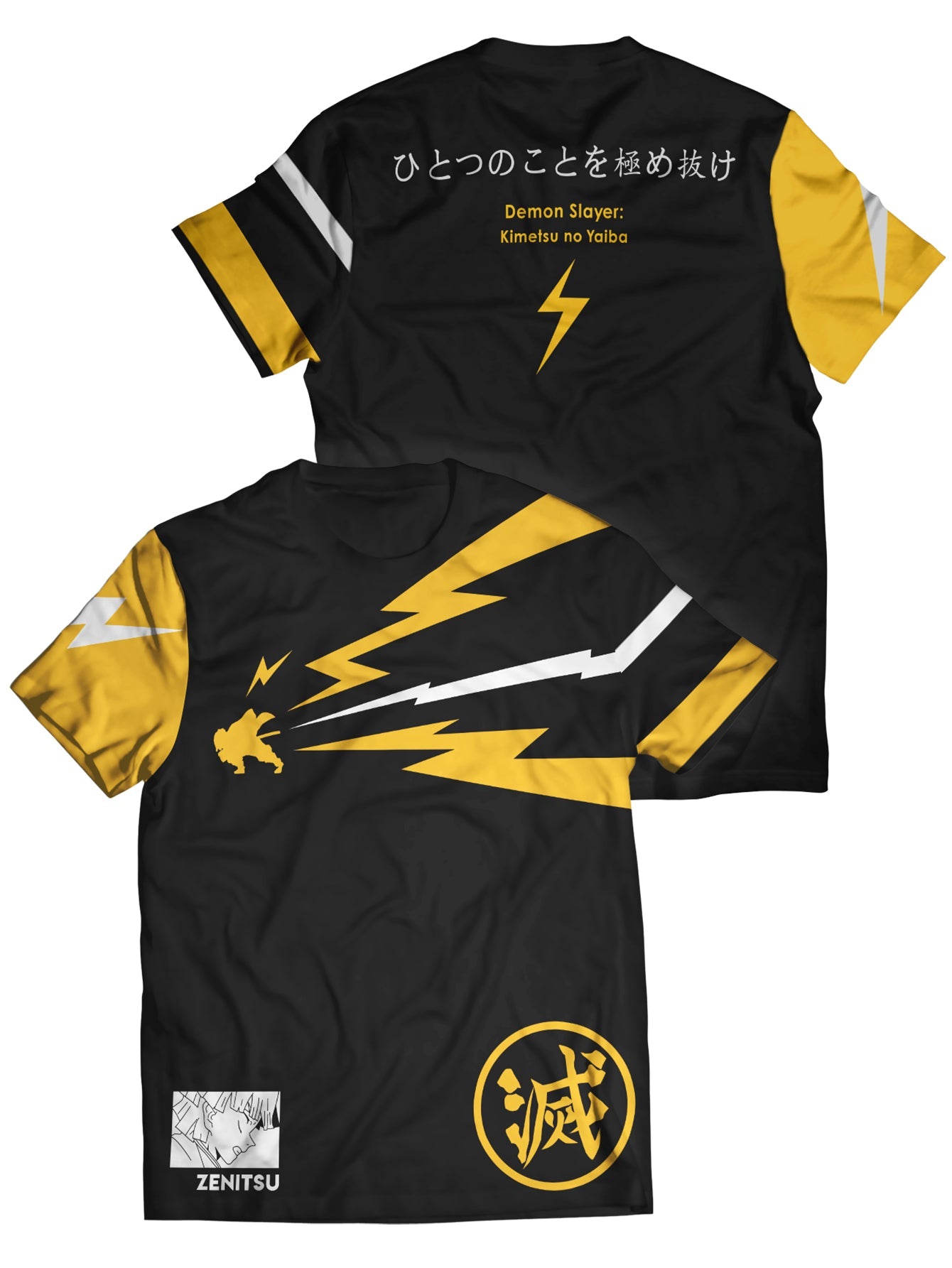 Fandomaniax - Thunder Zenitsu Unisex T-Shirt