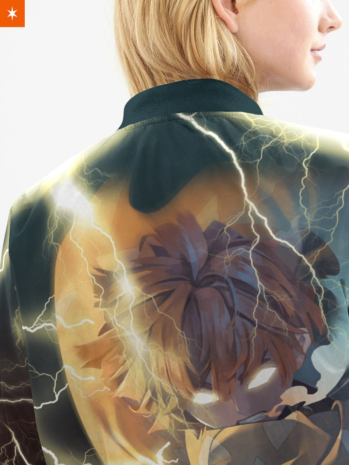 Fandomaniax - Thunderclap Flash Style Bomber Jacket