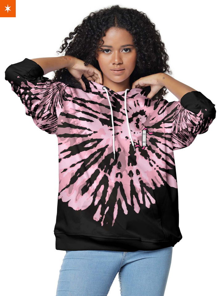 Fandomaniax - Tie Dye Nezuko Unisex Pullover Hoodie