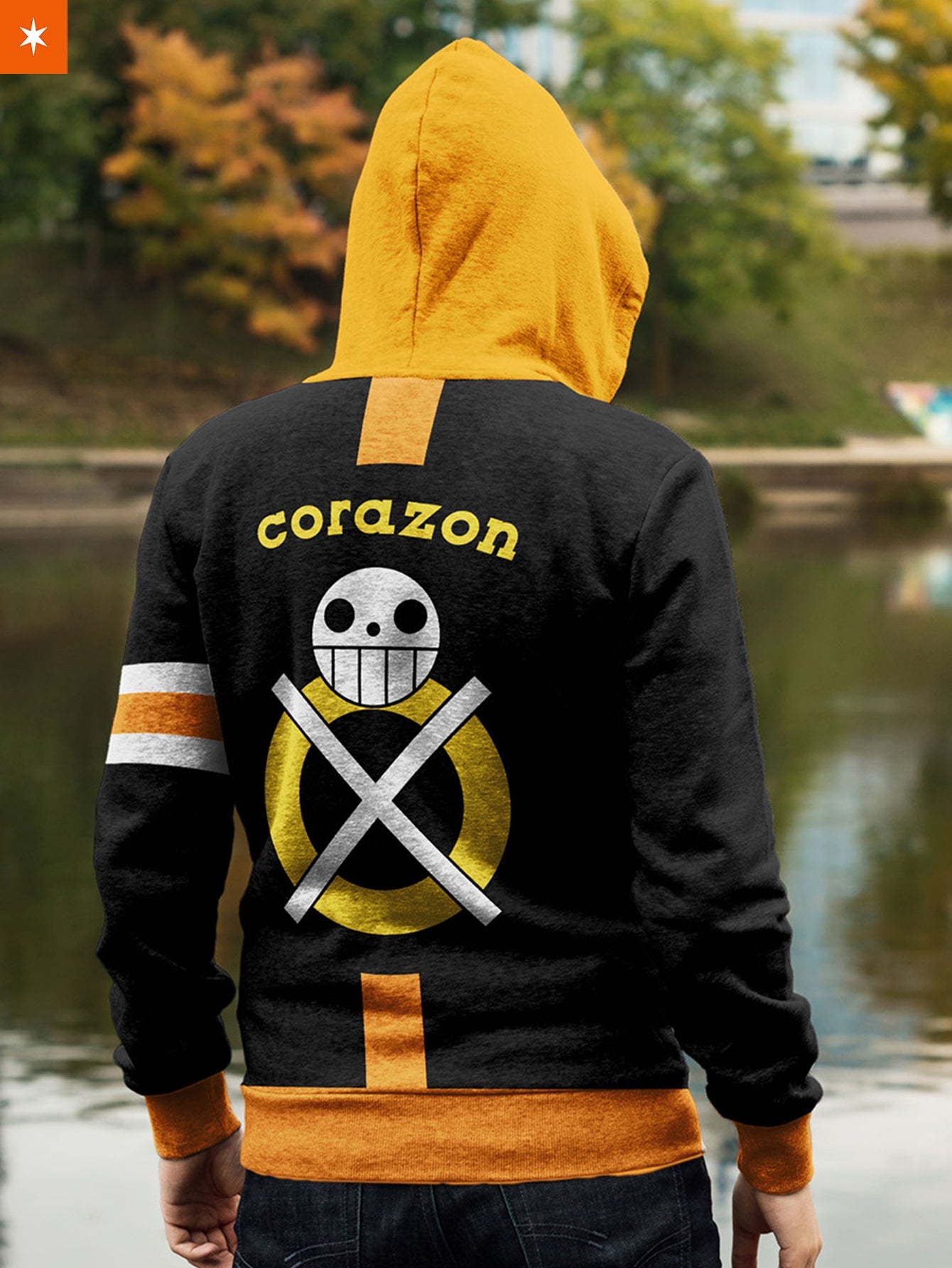 Trafalgar law sale corazon hoodie