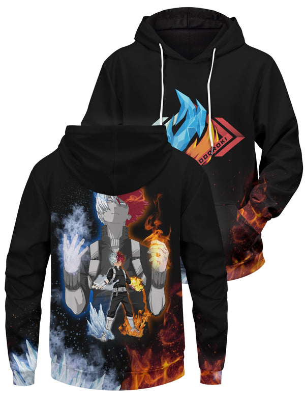 Fandomaniax - Todoroki Spirit Unisex Pullover Hoodie