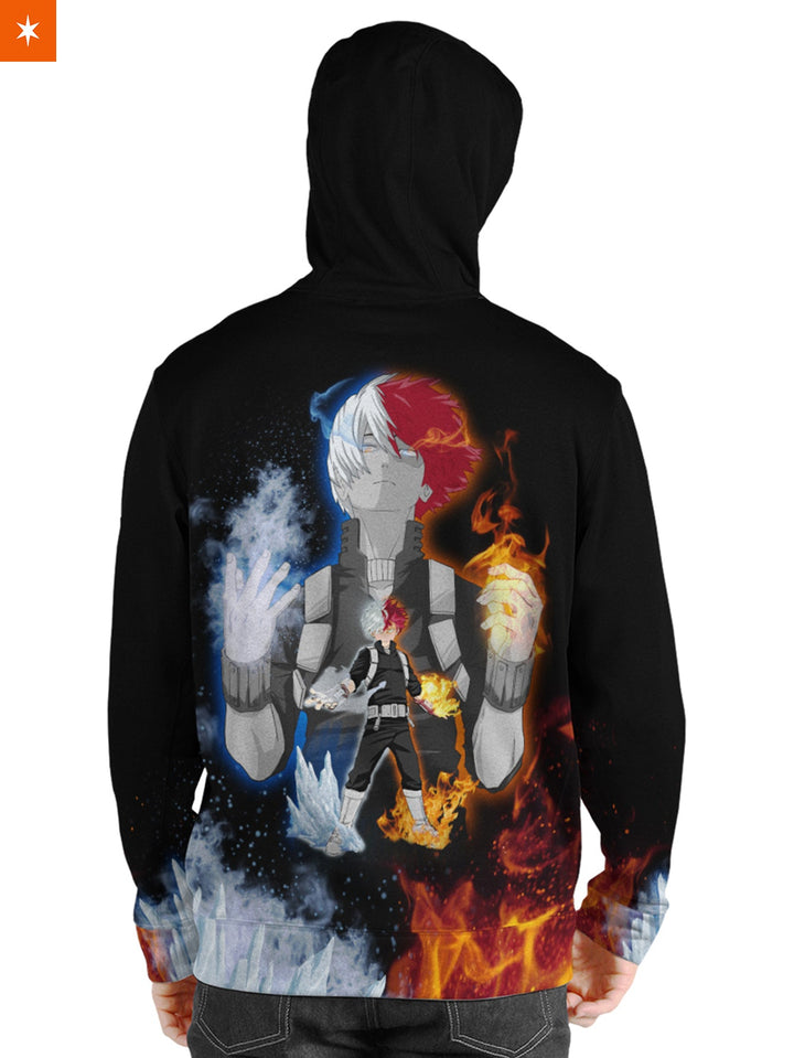 Fandomaniax - Todoroki Spirit Unisex Pullover Hoodie