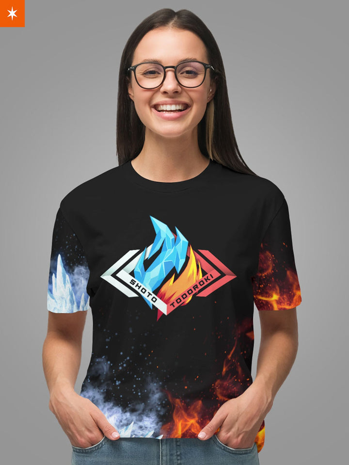 Fandomaniax - Todoroki Spirit Unisex T-Shirt