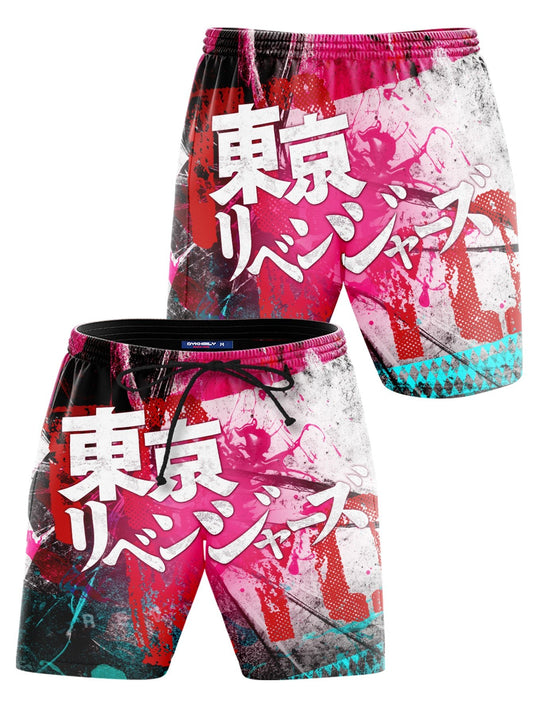 Fandomaniax - Tokyo Manji Gang Beach Shorts