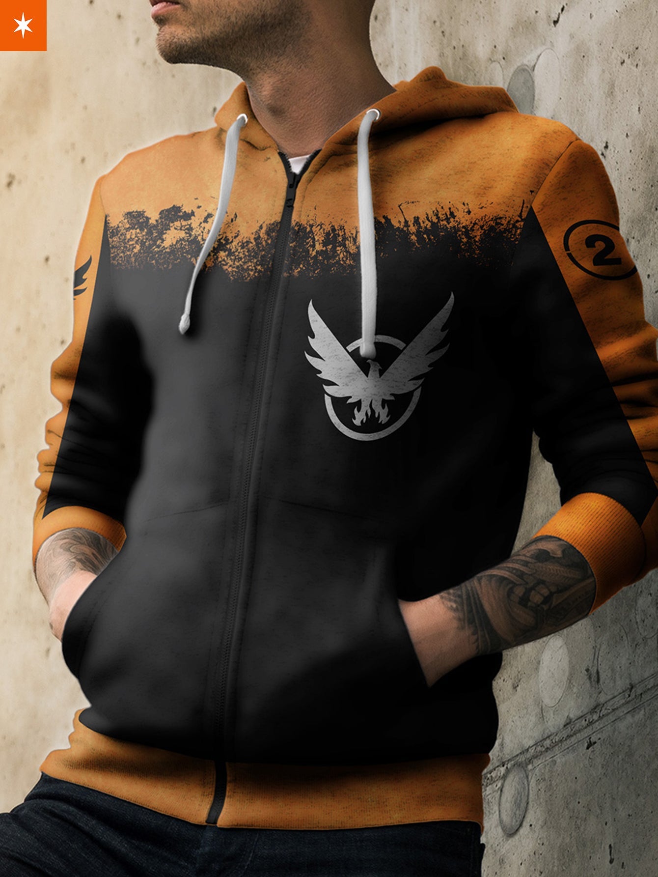 Fandomaniax - Tom Clancy's The Division 2 Unisex Zipped Hoodie