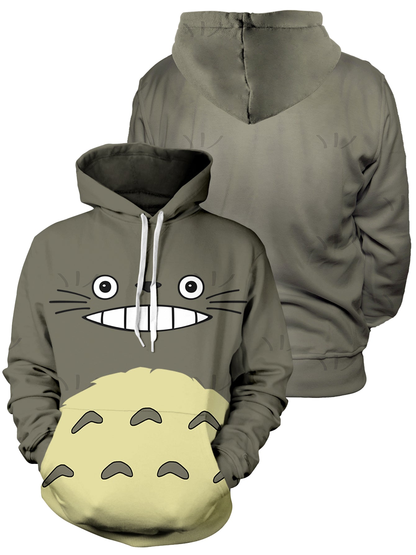 Fandomaniax - Totoro Unisex Pullover Hoodie