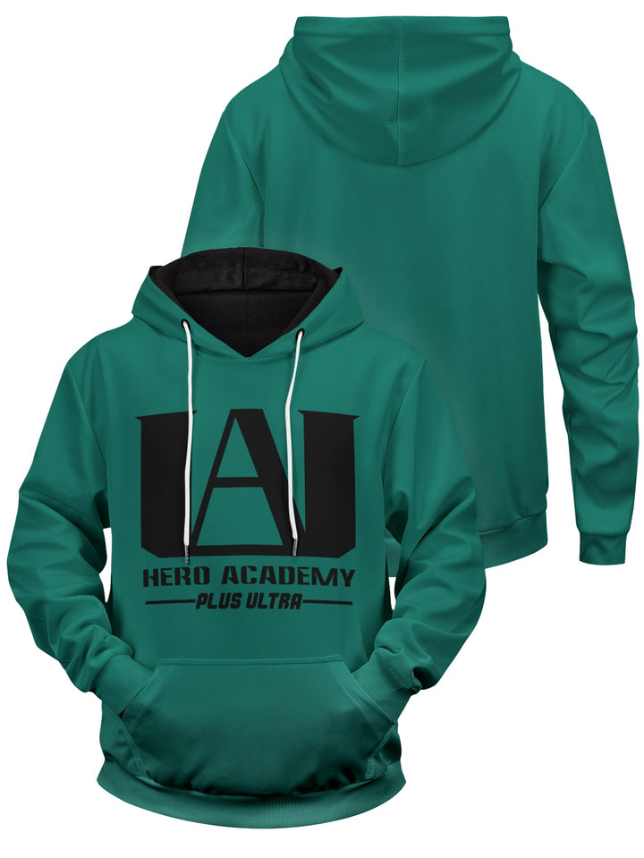 Fandomaniax - UA Hero Academy Unisex Pullover Hoodie