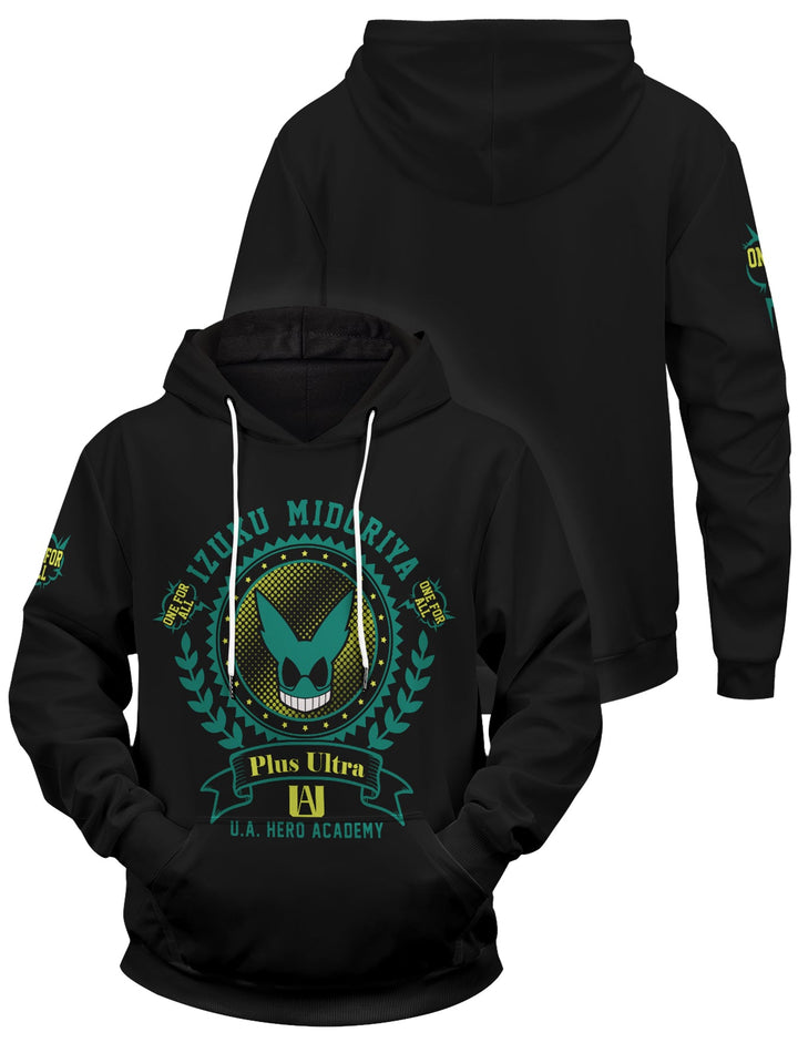 Fandomaniax - UA Izuku Unisex Pullover Hoodie