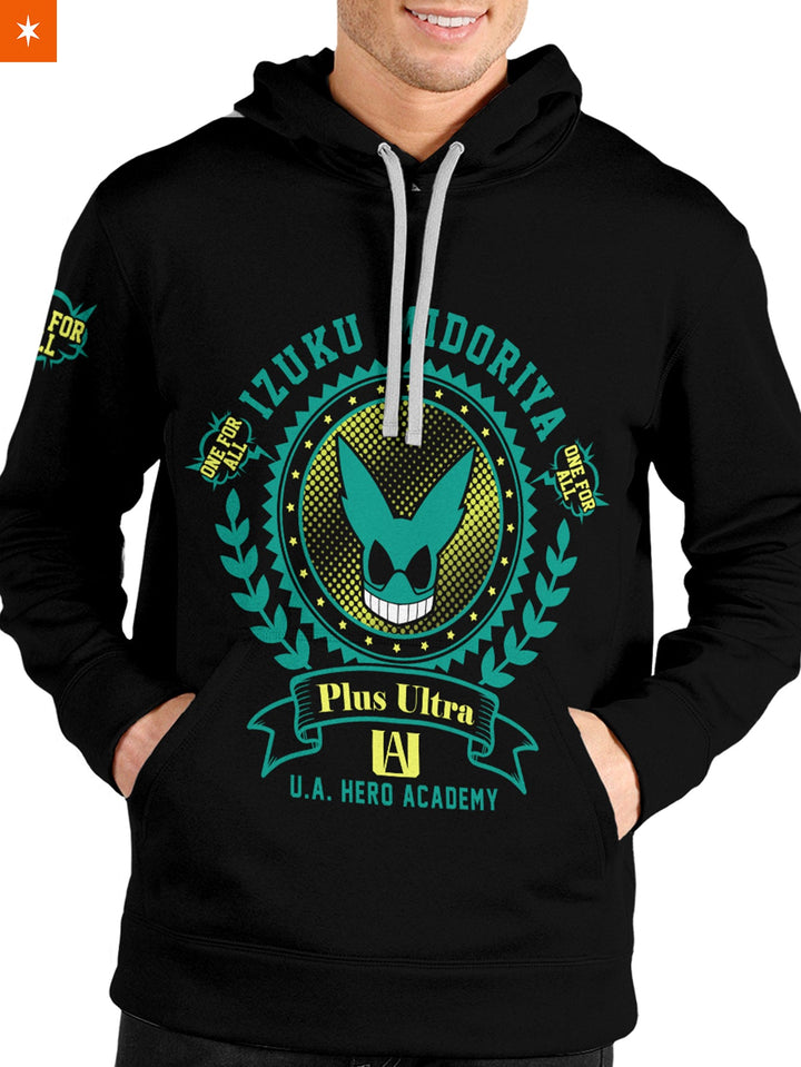 Fandomaniax - UA Izuku Unisex Pullover Hoodie