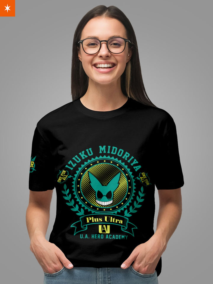 Fandomaniax - UA Izuku Unisex T-Shirt