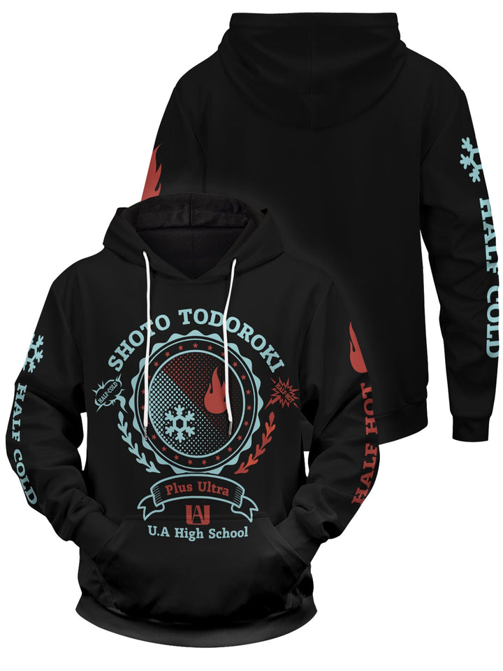 Fandomaniax - UA Shoto Unisex Pullover Hoodie