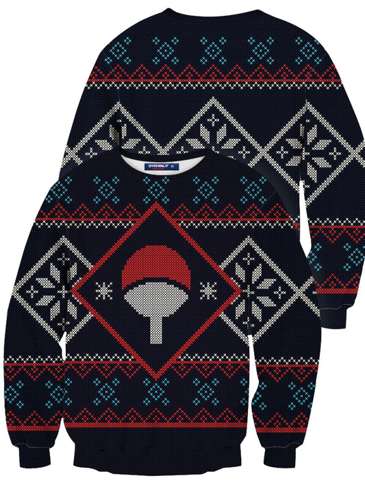 Fandomaniax - Uchiha Clan Unisex Wool Sweater