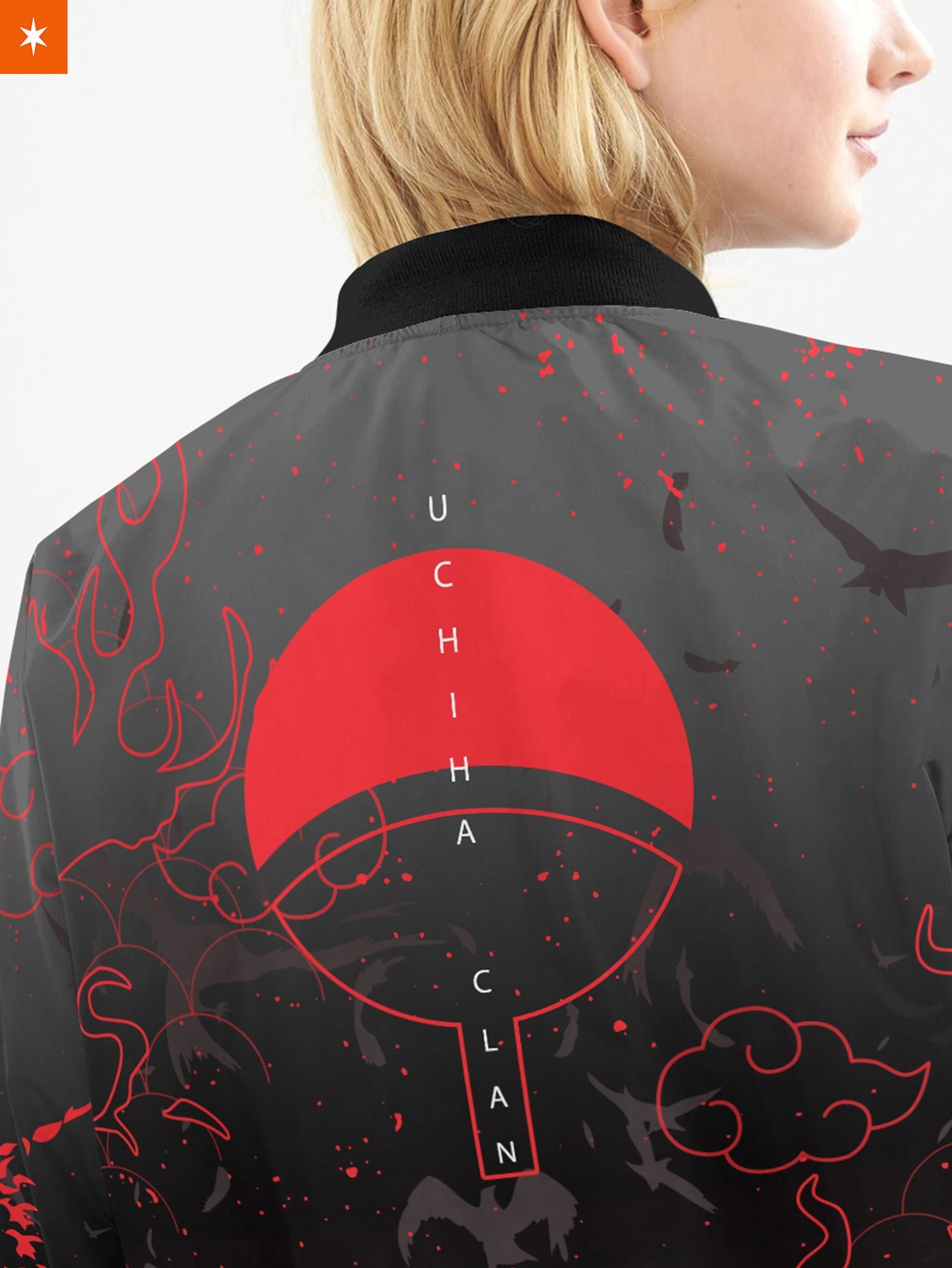 Uchiha bomber outlet jacket