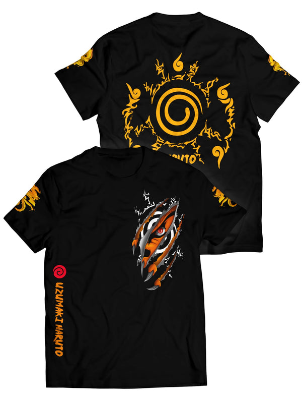 Fandomaniax - Uzumaki Demon Fox Unisex T-Shirt