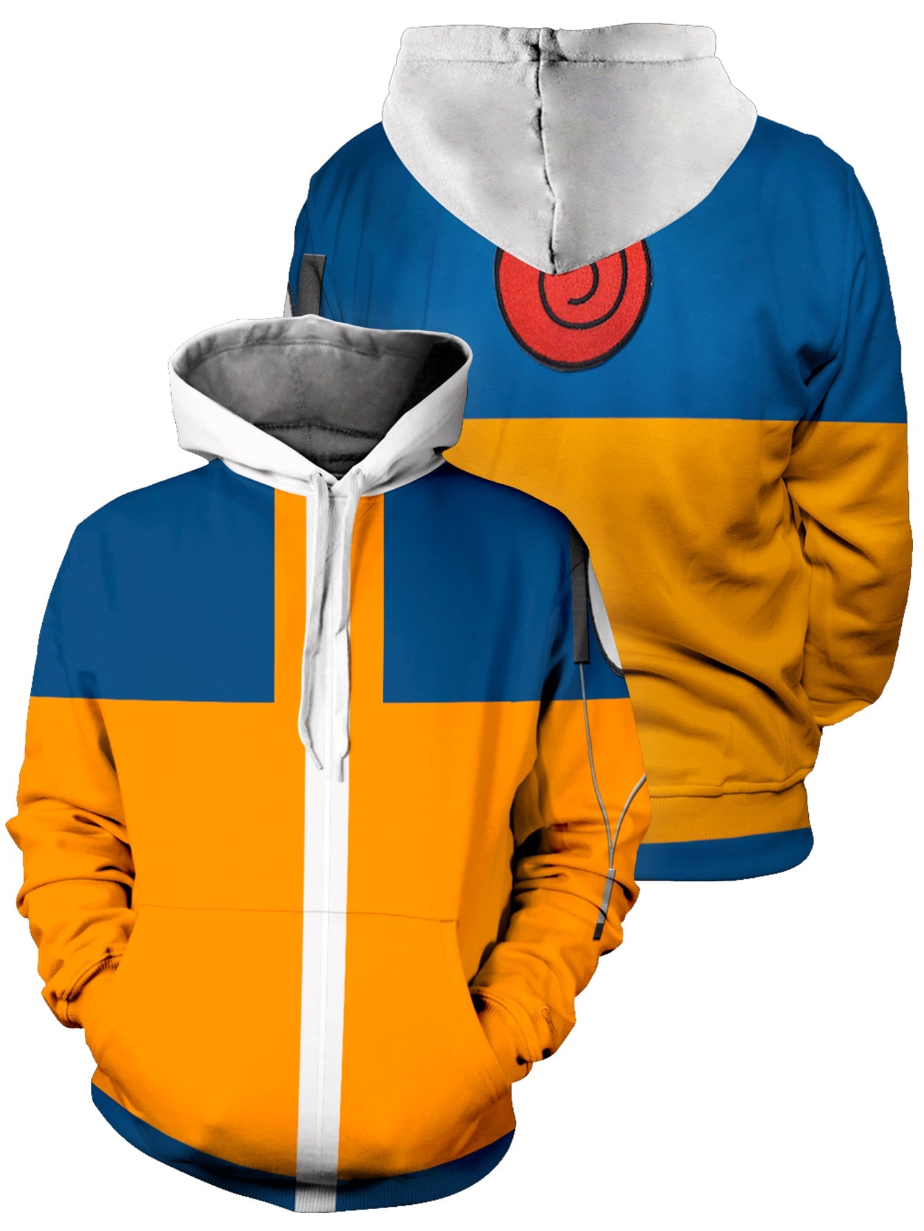 Fandomaniax - Uzumaki Naruto Unisex Pullover Hoodie