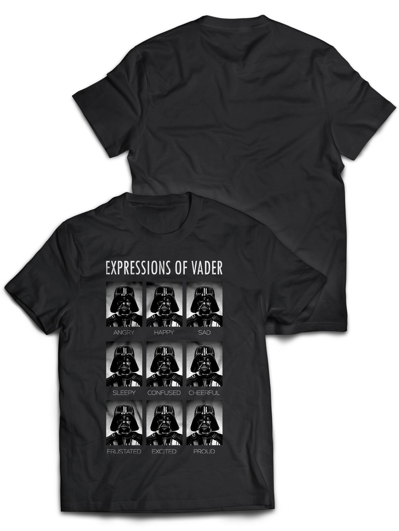 Fandomaniax - Vader Expressions Unisex T-Shirt