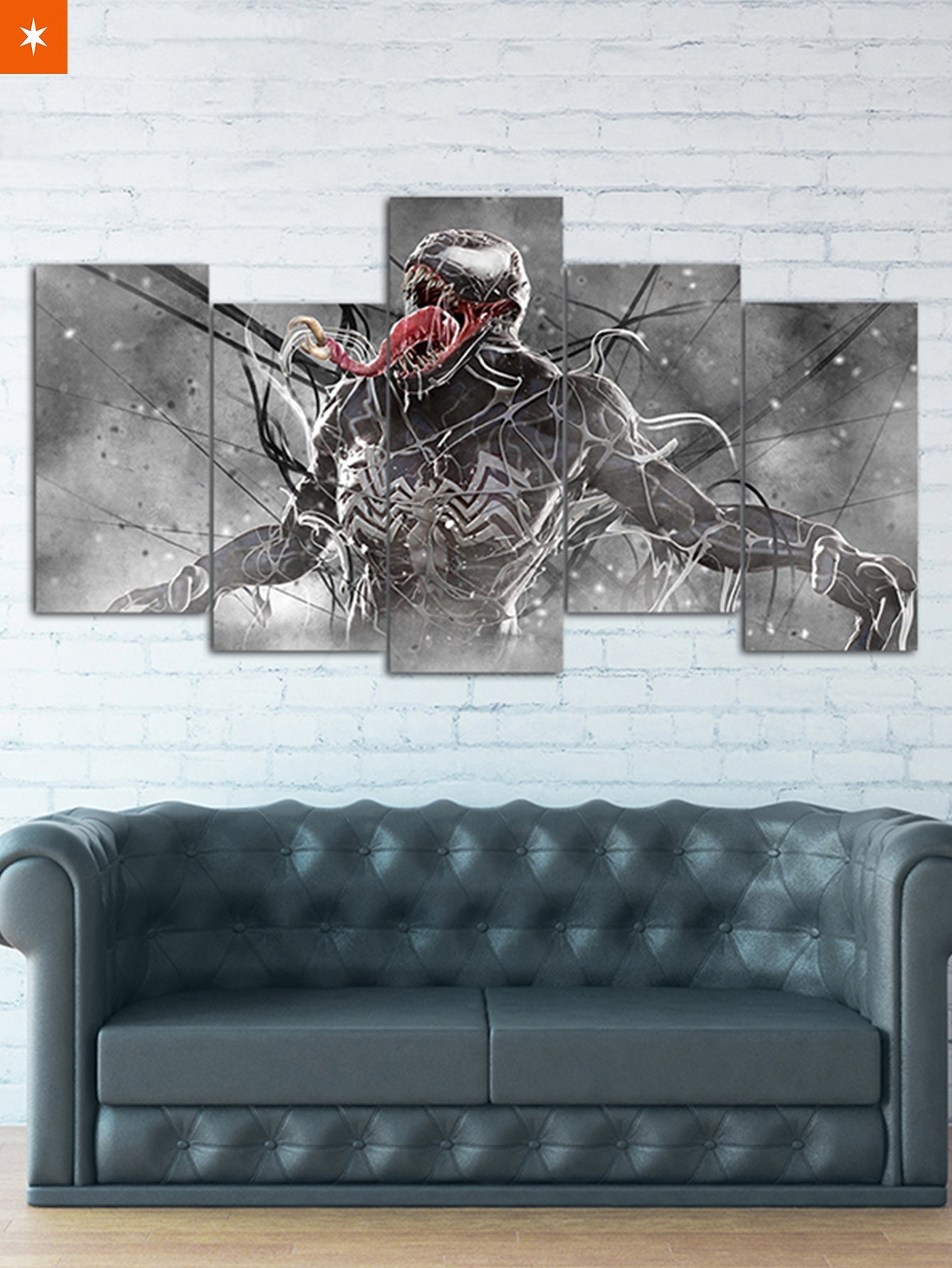 Fandomaniax - Venom Wall Art 5 Piece Canvas