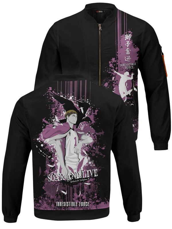 Fandomaniax - Wakatoshi Spirit Bomber Jacket