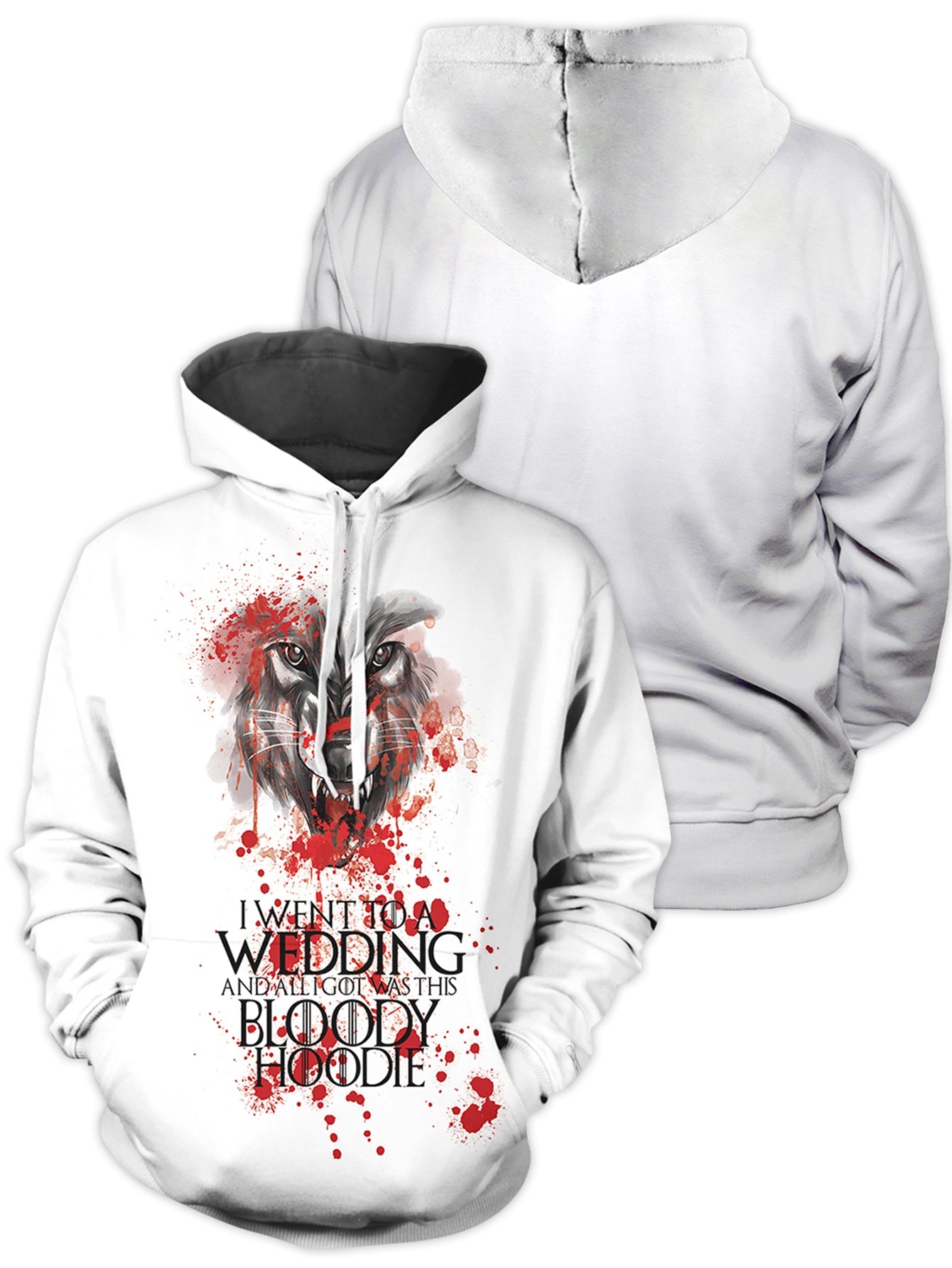Fandomaniax - Went to a Wedding Unisex Pullover Hoodie