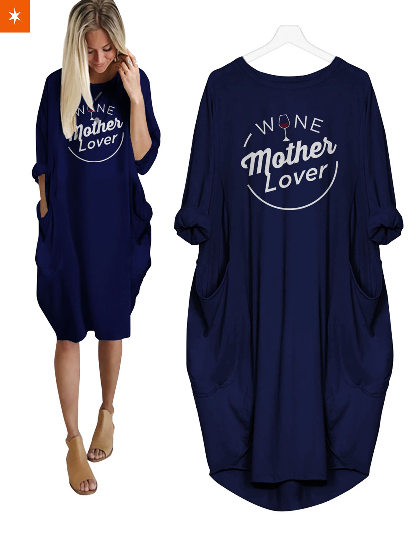 Fandomaniax - Wine Mother Lover Dress