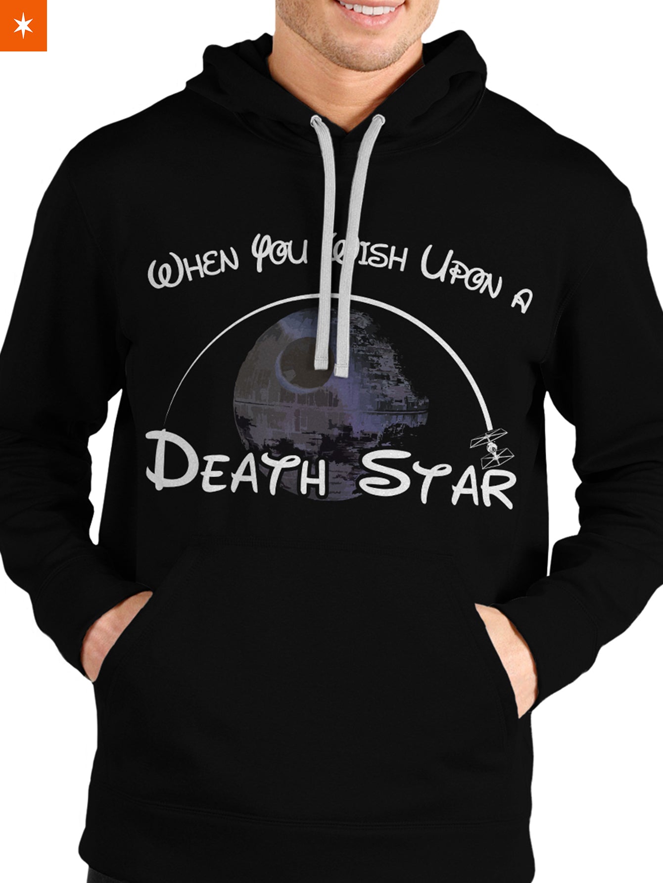 Fandomaniax - Wish Upon a Death Star Unisex Pullover Hoodie