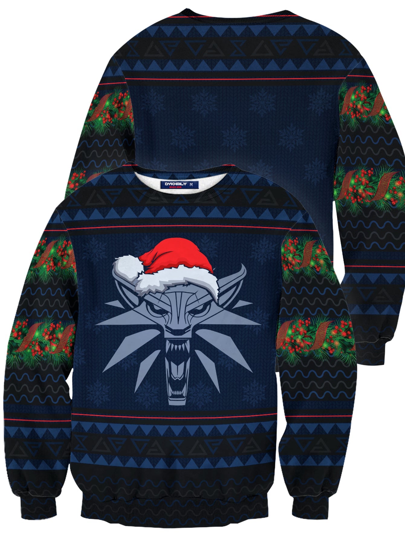 Fandomaniax - Witcher Geralt Christmas Unisex Wool Sweater