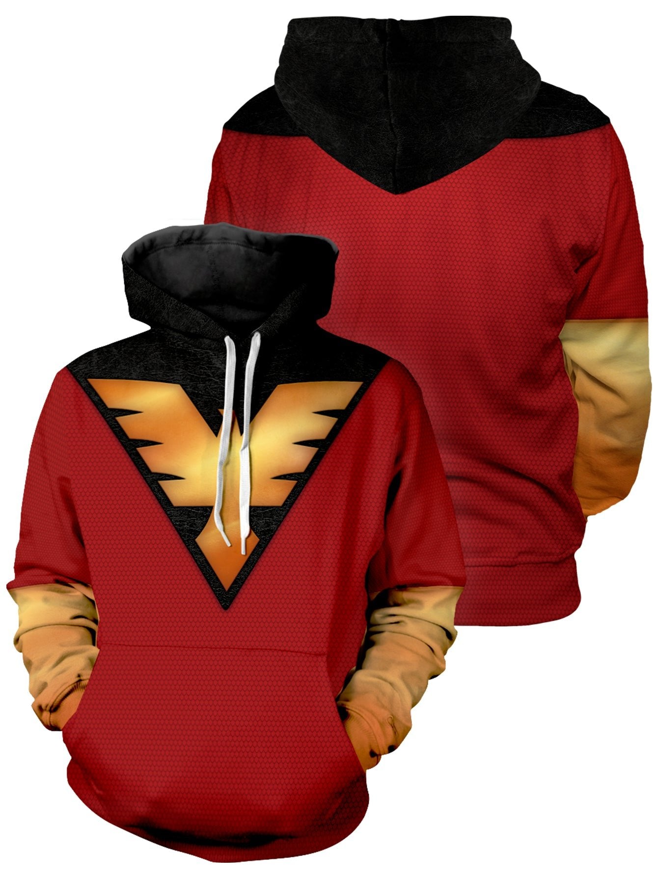 Fandomaniax - X-Men Red Phoenix Unisex Pullover Hoodie