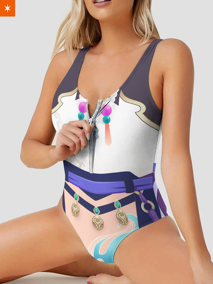 Fandomaniax - Xiao Summer One Piece Swimsuit