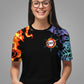 Fandomaniax - Yin Yang Rengoku Akaza Unisex T-Shirt