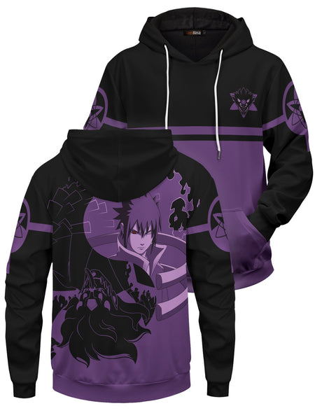 Fandomaniax Yin Yang Sasuke Susanoo Unisex Pullover Hoodie