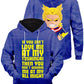 Fandomaniax - You Don't Deserve Me at My All Might Unisex Pullover Hoodie