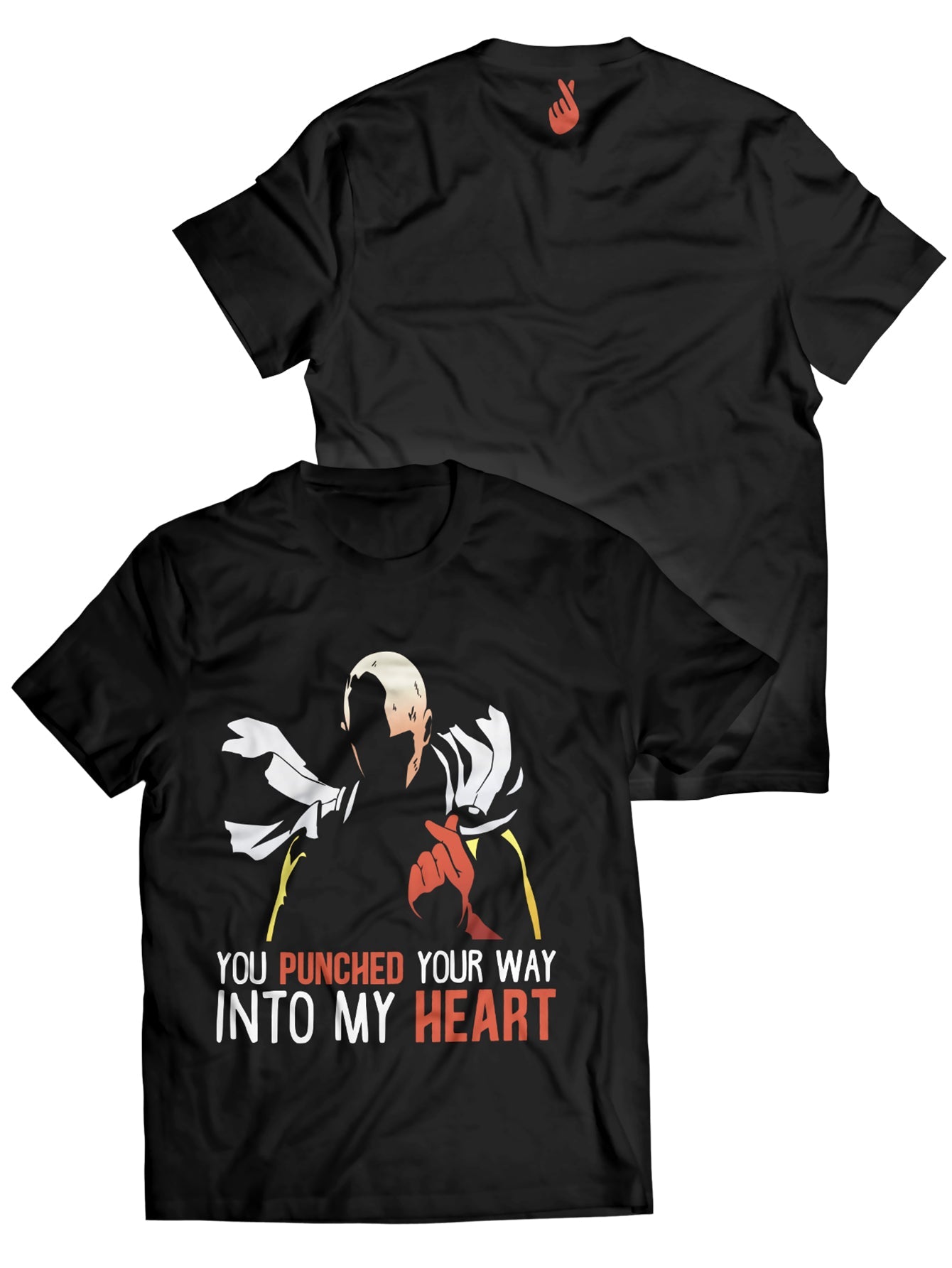 Fandomaniax - You punched your way into my heart Unisex T-Shirt