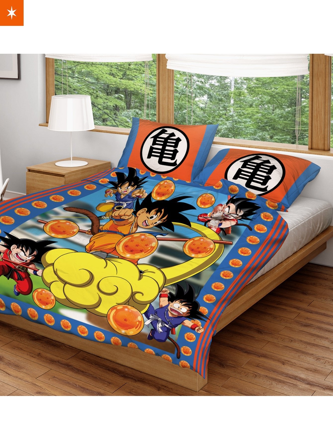 Fandomaniax - Young Goku Bedding Set