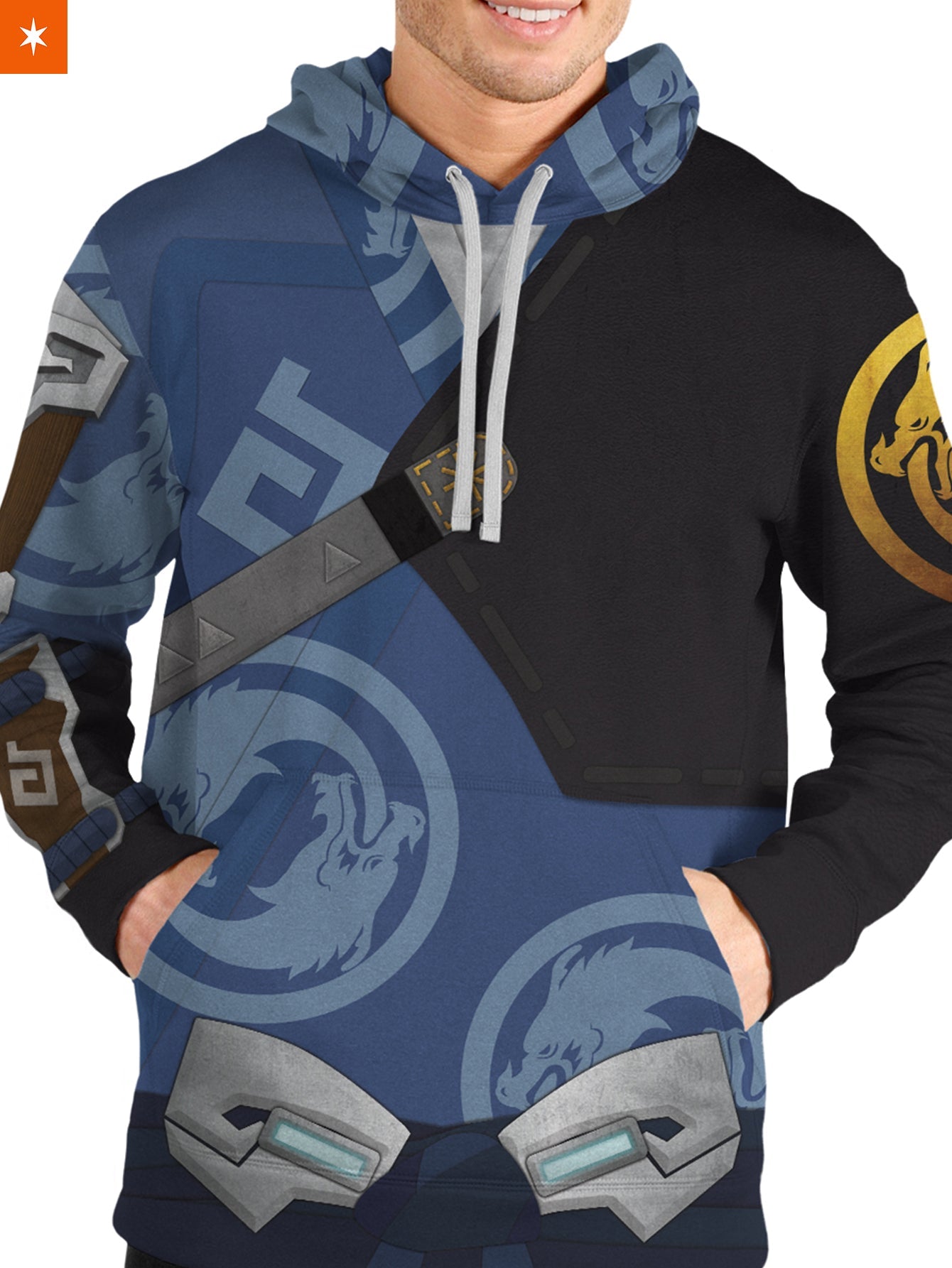 Fandomaniax - Young Master Hanzo V2 Unisex Pullover Hoodie