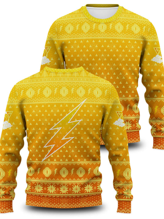 Fandomaniax - Zenitsu Christmas Unisex Wool Sweater