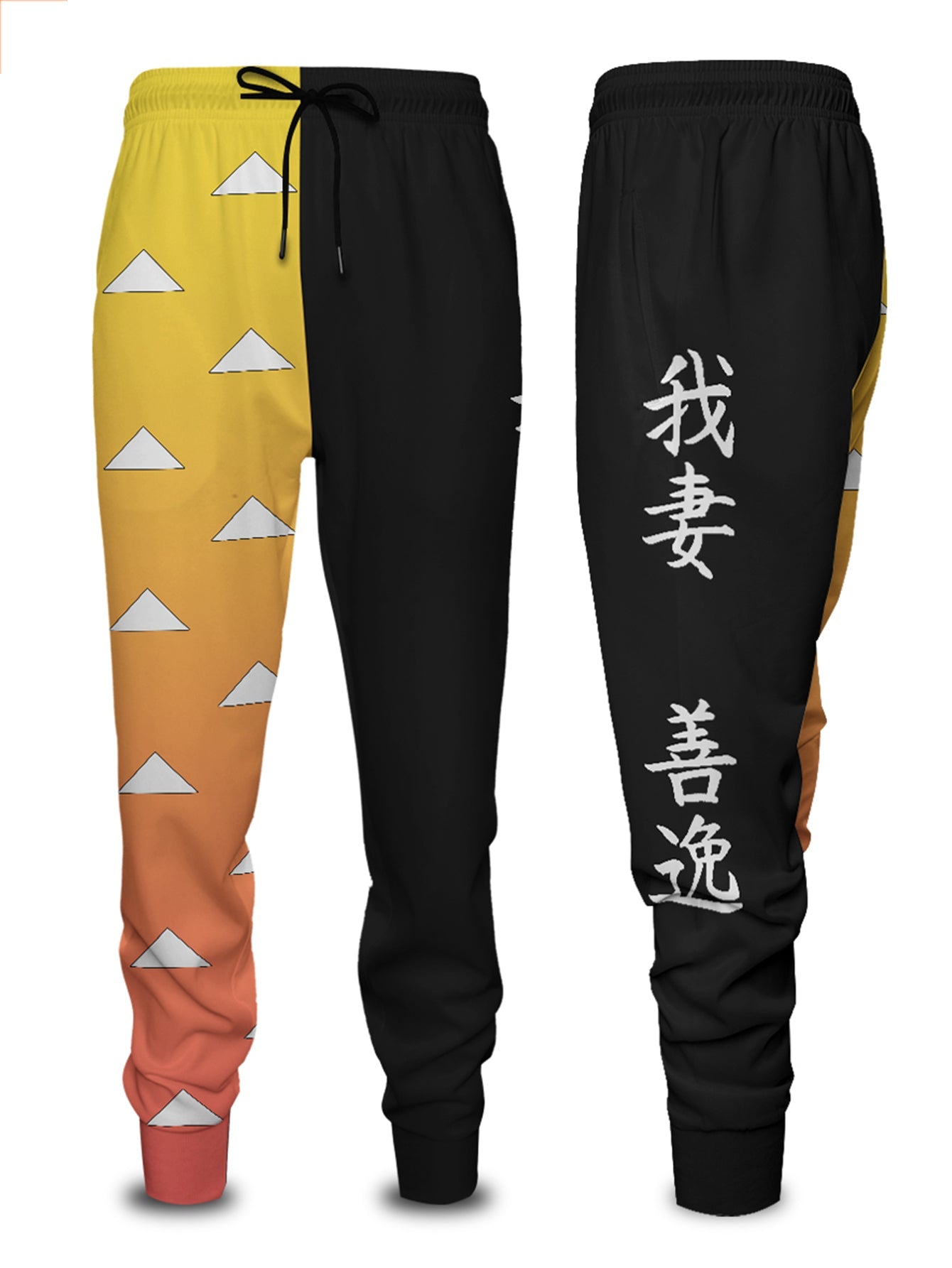 Fandomaniax - Zenitsu Fashion Jogger Pants