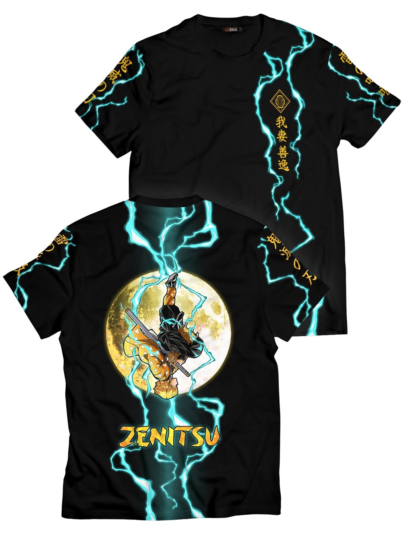 Fandomaniax - Zenitsu Moonfall Unisex T-Shirt