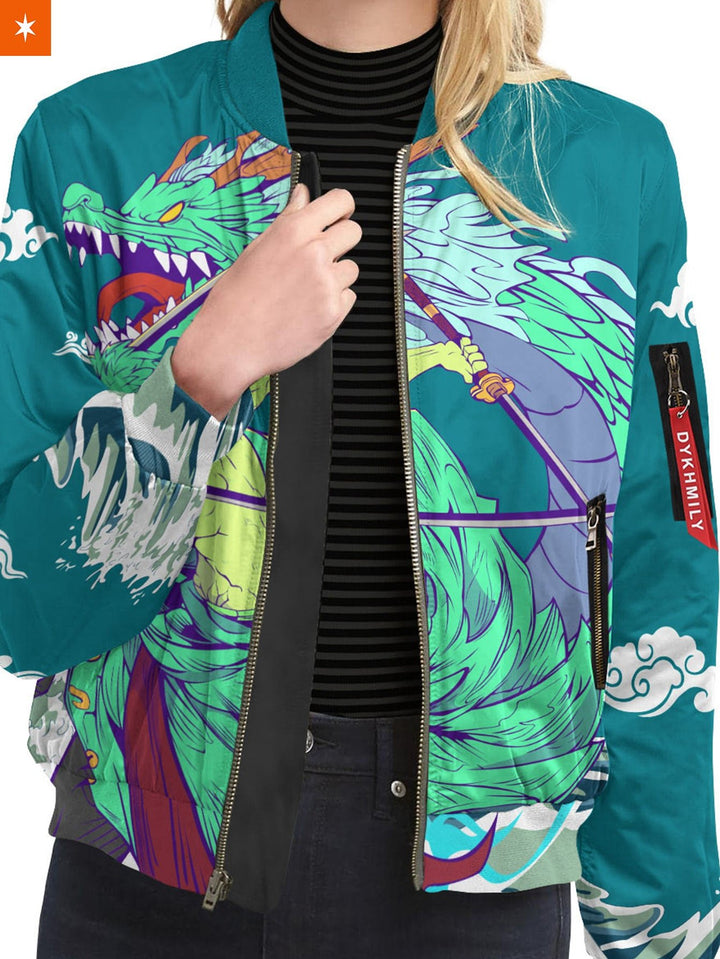 Fandomaniax - Santoryu Three Sword Bomber Jacket