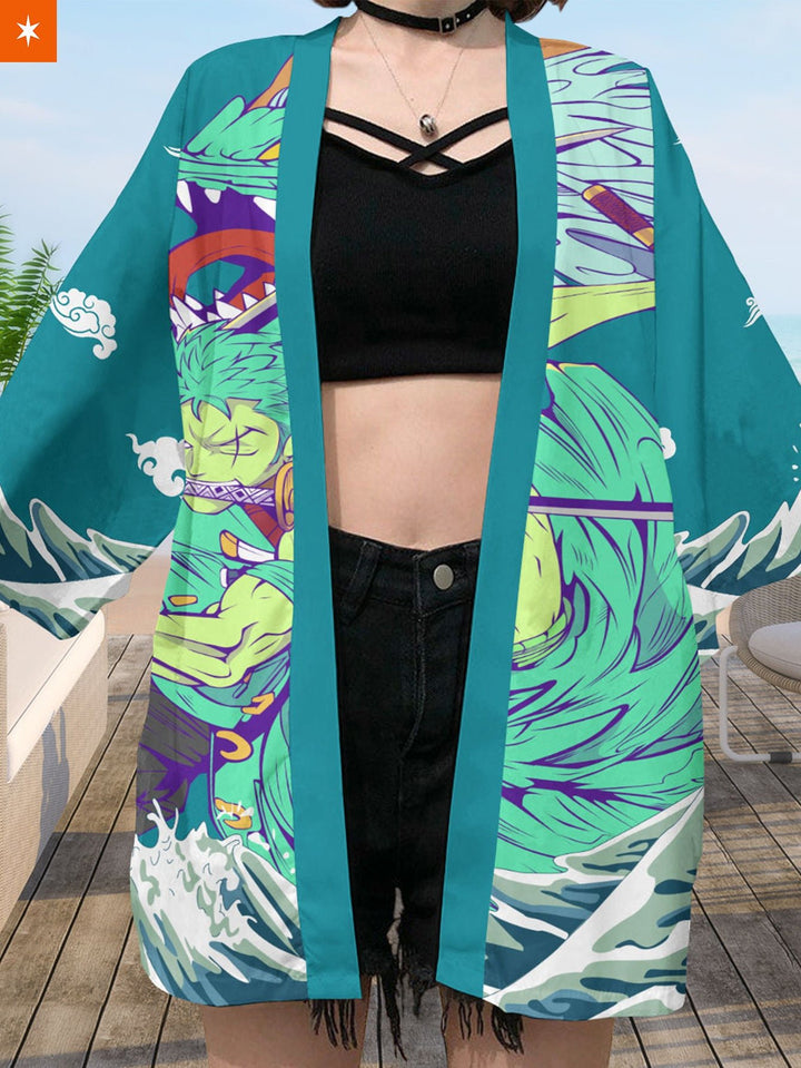 Fandomaniax - Santoryu Three Sword Kimono